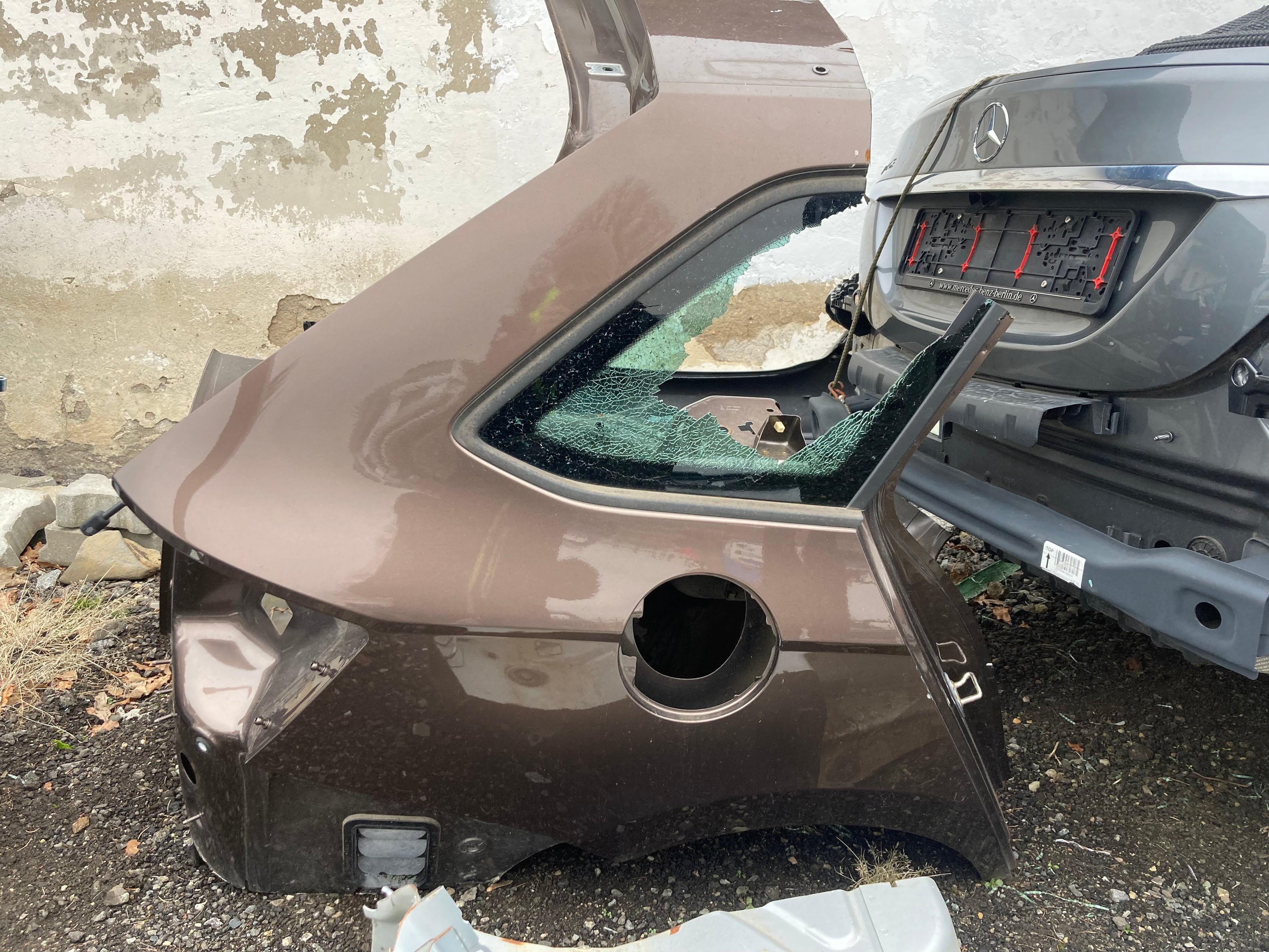 Škoda Fabia III,3 pravá zadní bočnice combi