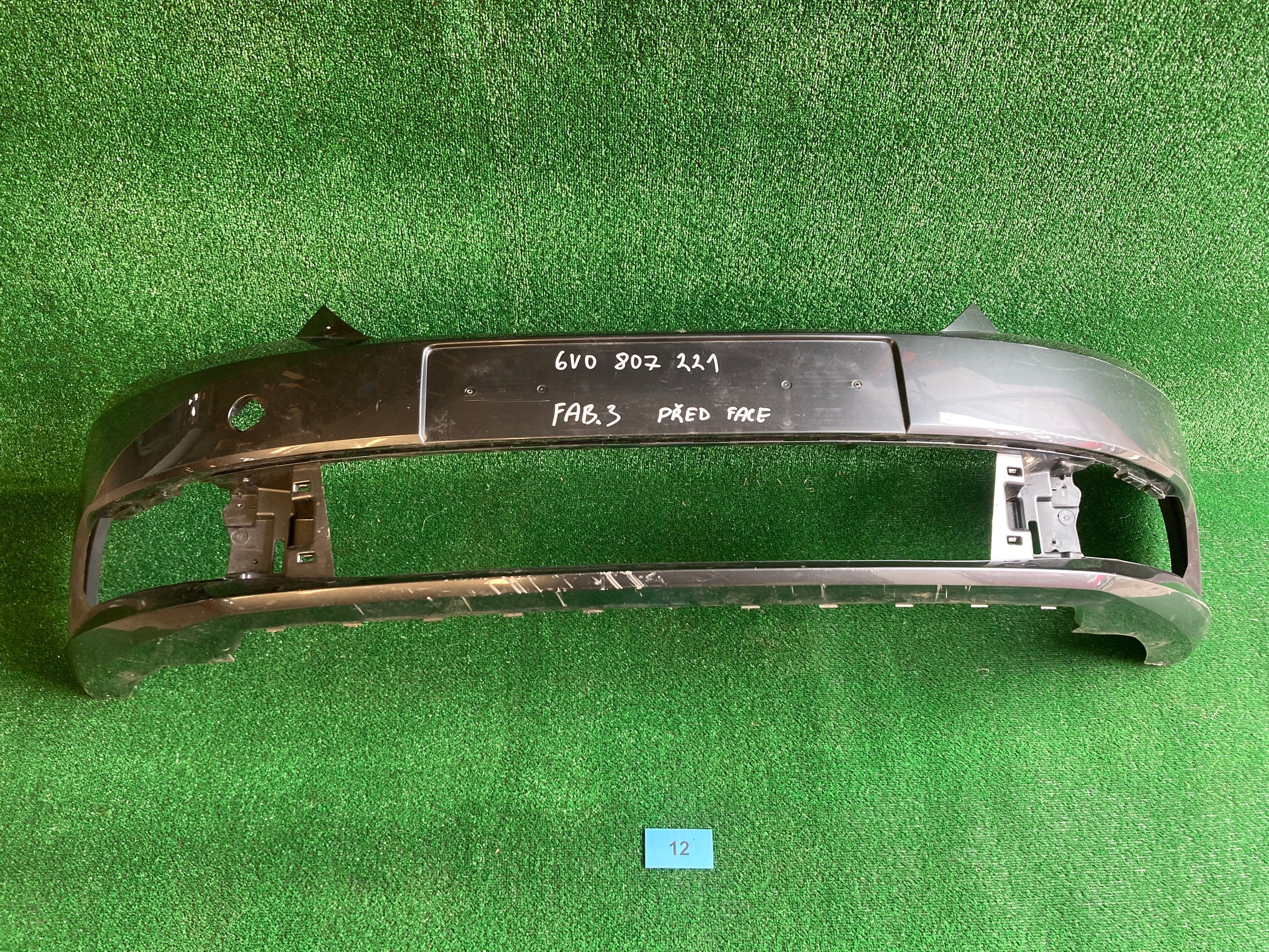 Přední nárazník ŠKODA FABIA III,3 PŘED FACE 6V0807221