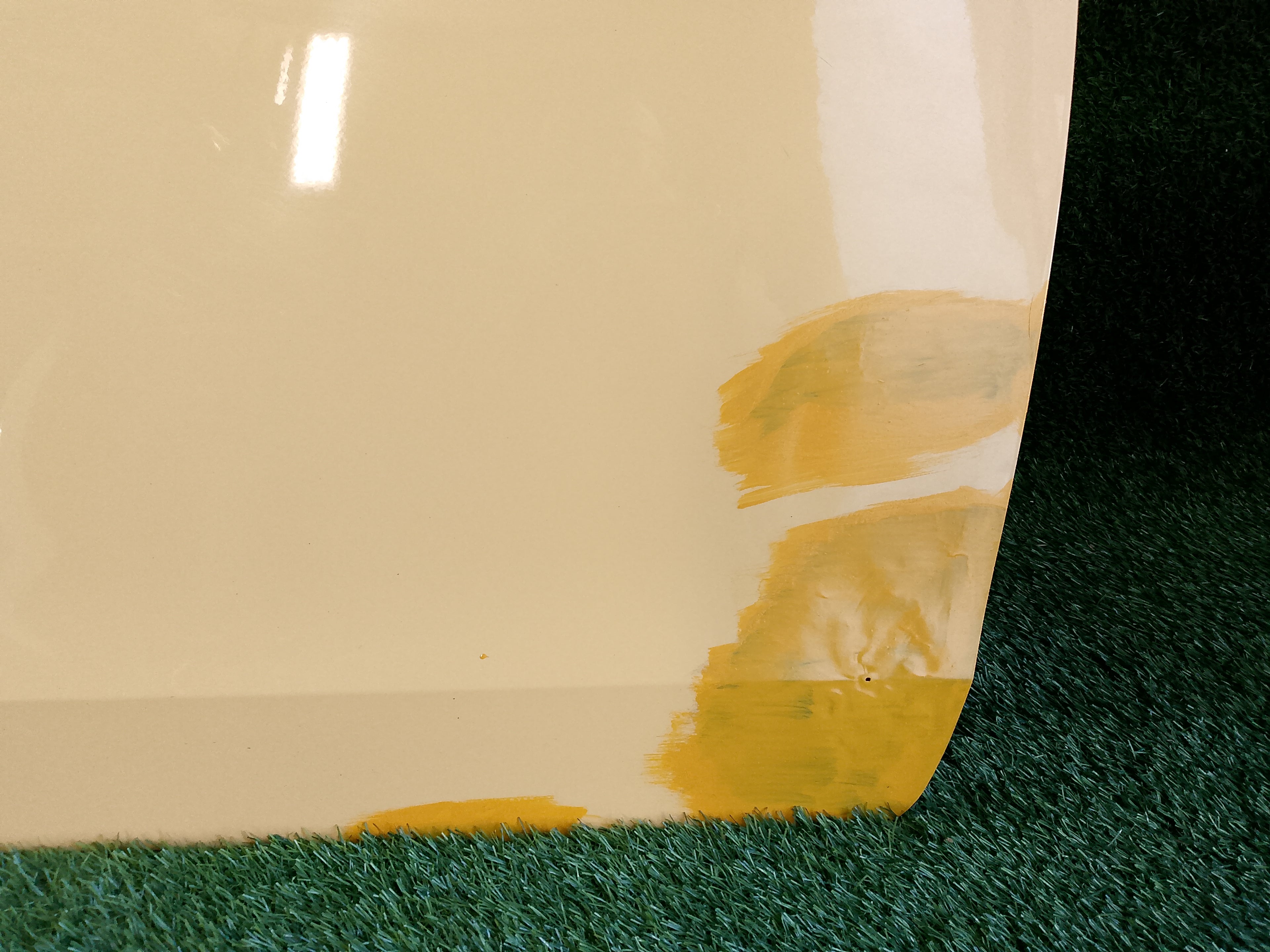 Levé dveře přední ŠKODA Citigo 1S0 3-dvéřová verze žluté