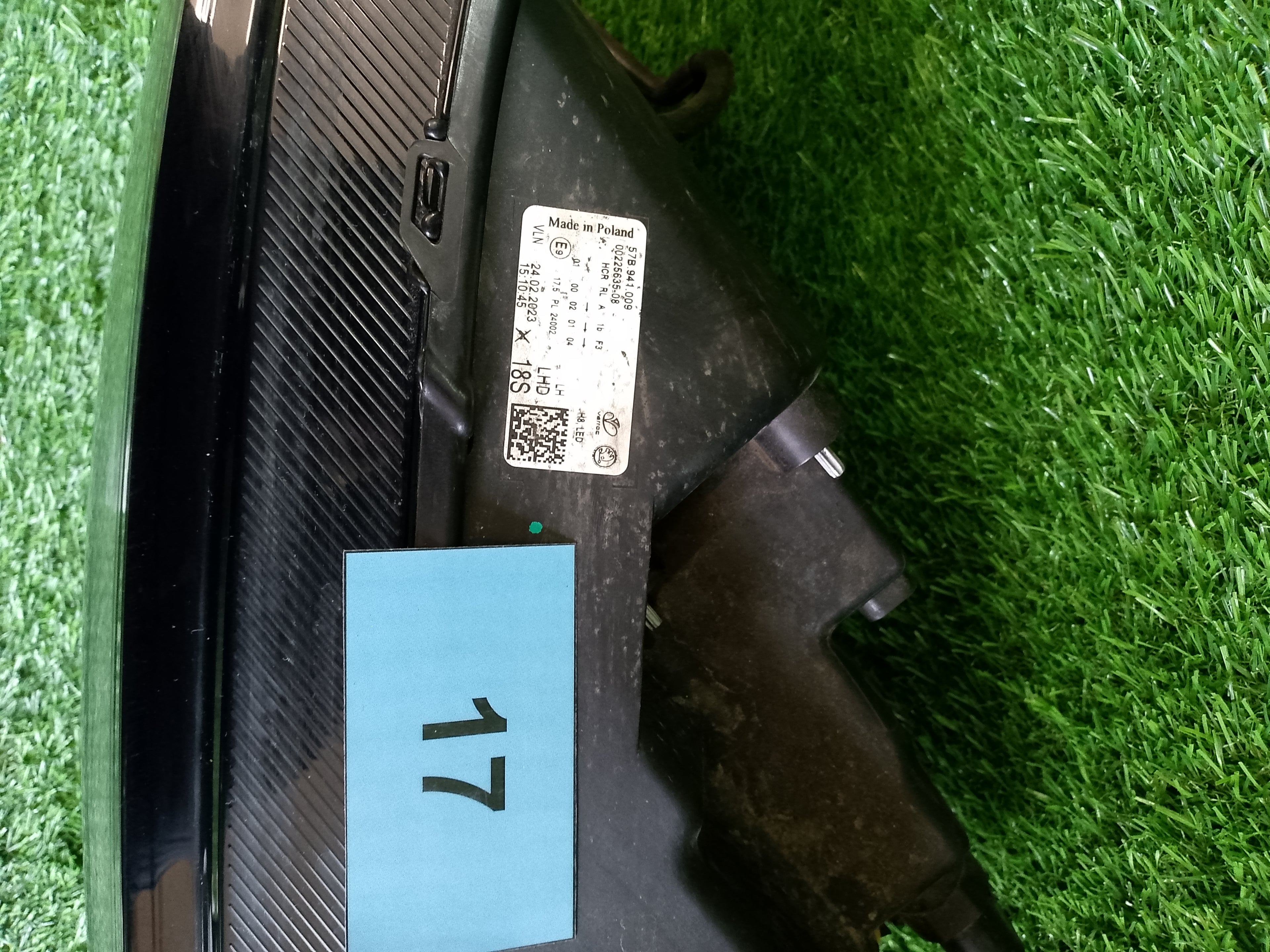 Levé přední světlo ŠKODA Karoq face 57B941009