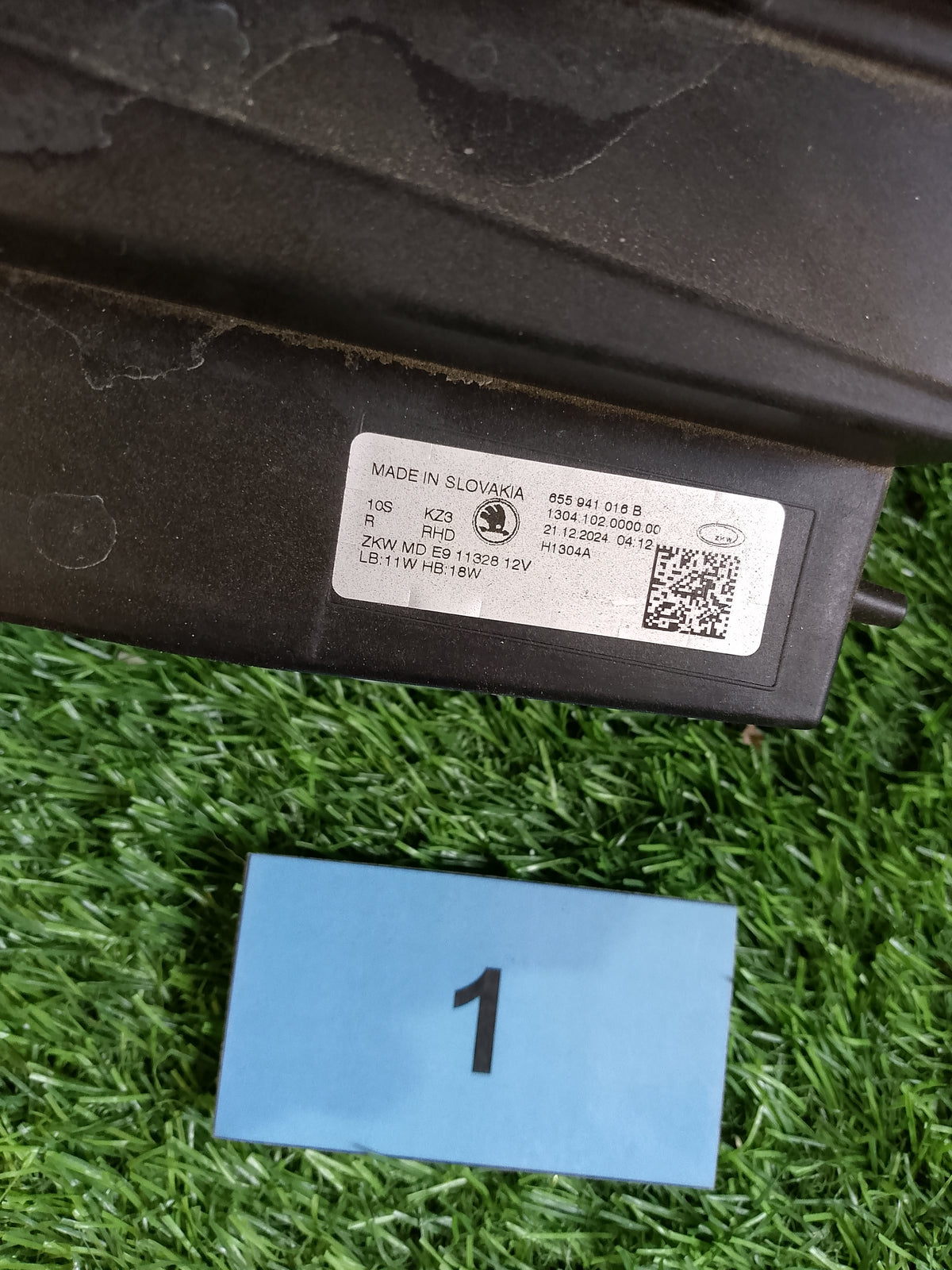 Pravé světlo Škoda Kamiq Lift 655941016B