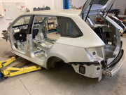 Škoda Fabia III,3 části karoserie