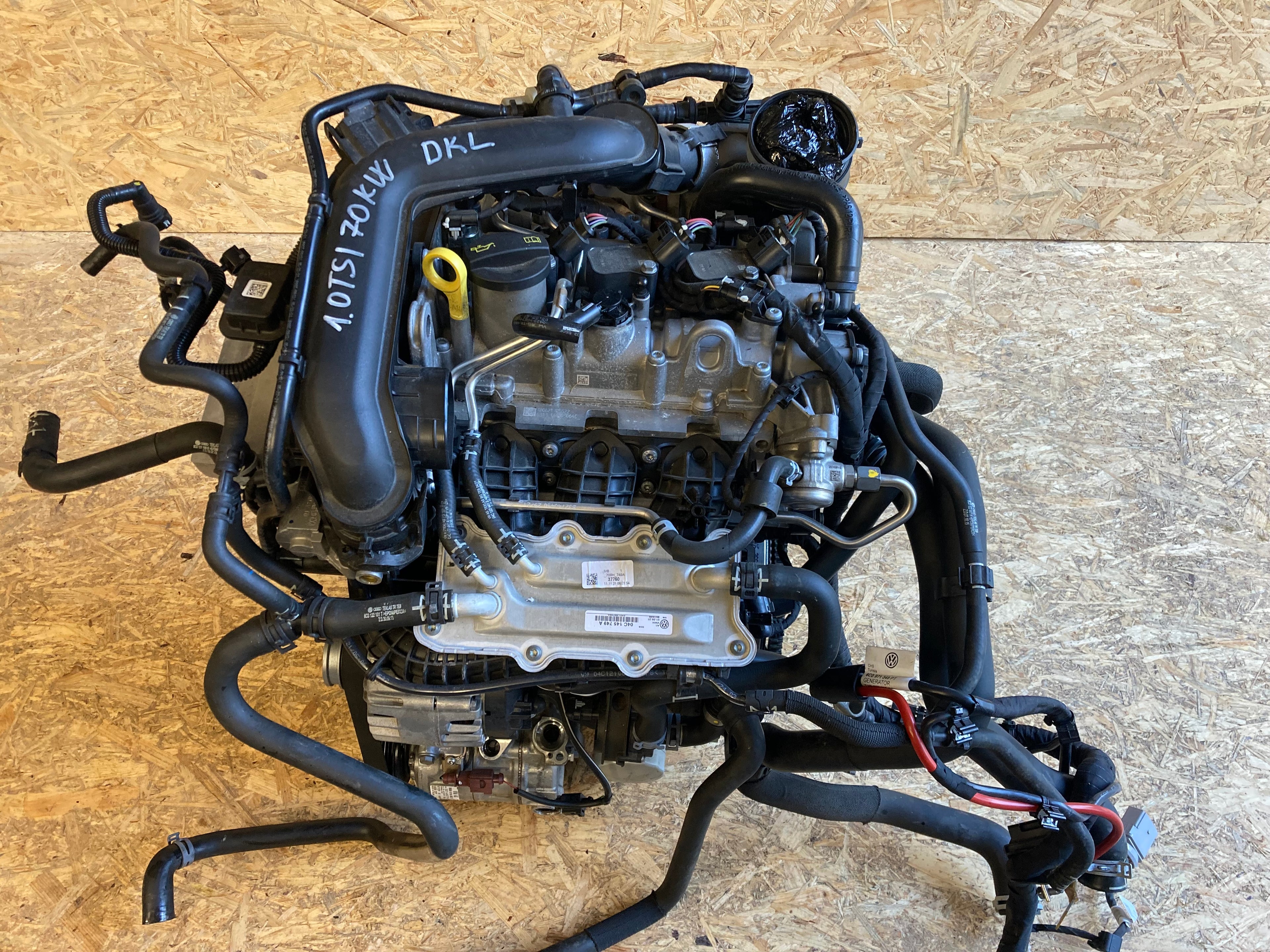 MOTOR 1.0 TSI 70 KW DKL