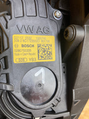 Sada brzdového pedálu Škoda Fabia s plynovým pedálem plynu 6C1723058D