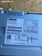 6V0035872B Autoradio Fabia 3