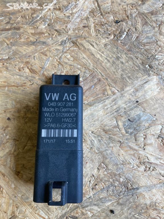 řídící jednotka žhavení ŠKODA Fabia III  04B907281