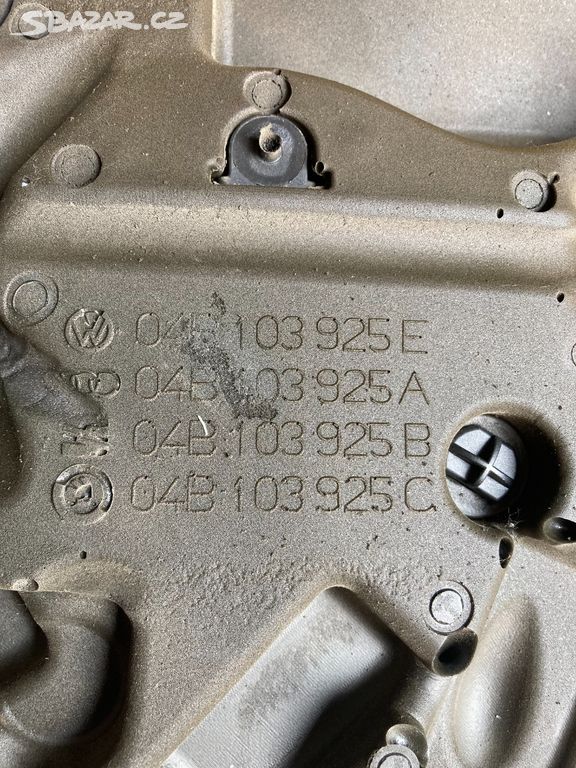 Skoda Fabia III,3 kryt motoru 1.4 TDI 04B103925E