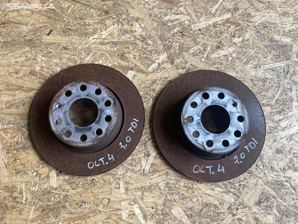 Škoda Octavia IV zadní kotouče