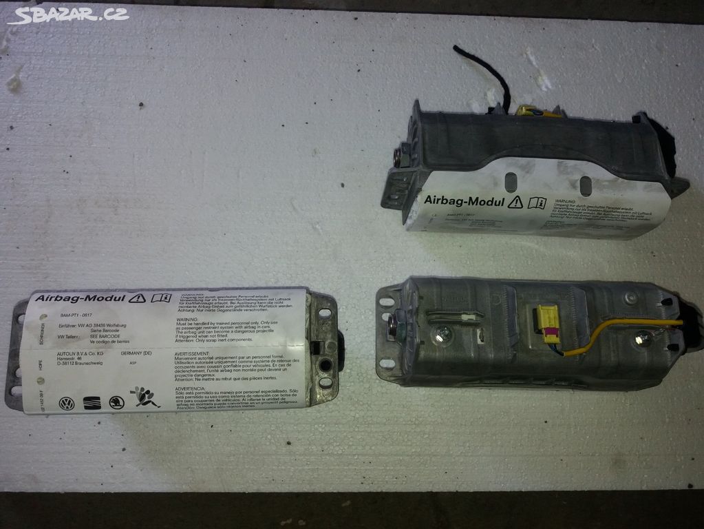 Airbag spolujezdce octavia 2