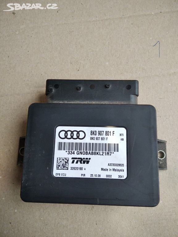 JEDNOTKA ŘÍDÍCÍ BRZDY AUDI A4 A5 8K0907801F