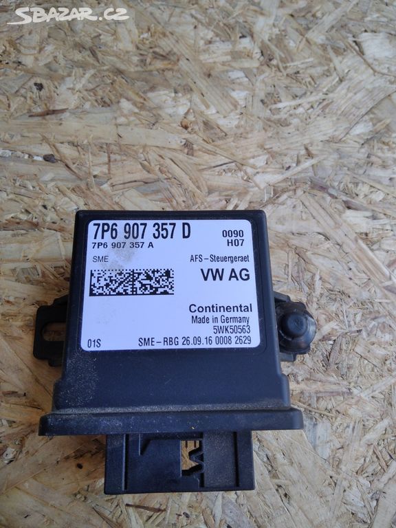 řídící jednotka světlo do zatáčky VW  7P6907357D