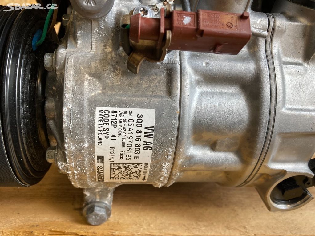 Klimakompresor fabia III,3    3Q0816803E