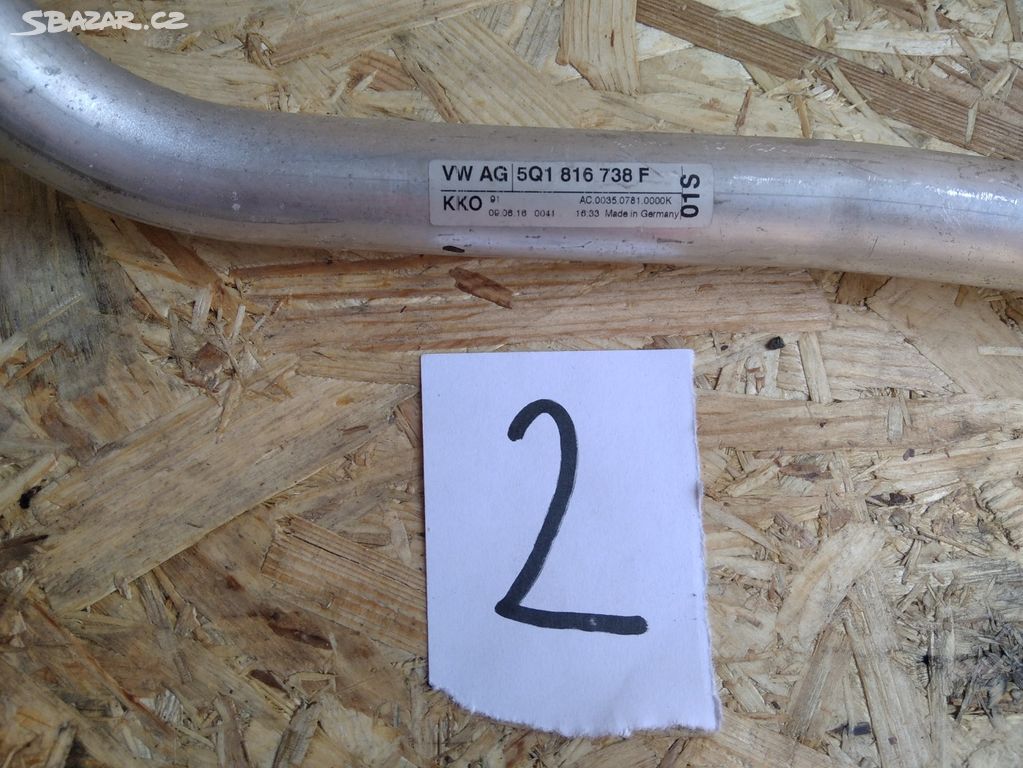 klimatrubka potrubí kliamtizace ŠKODA Q1816738F