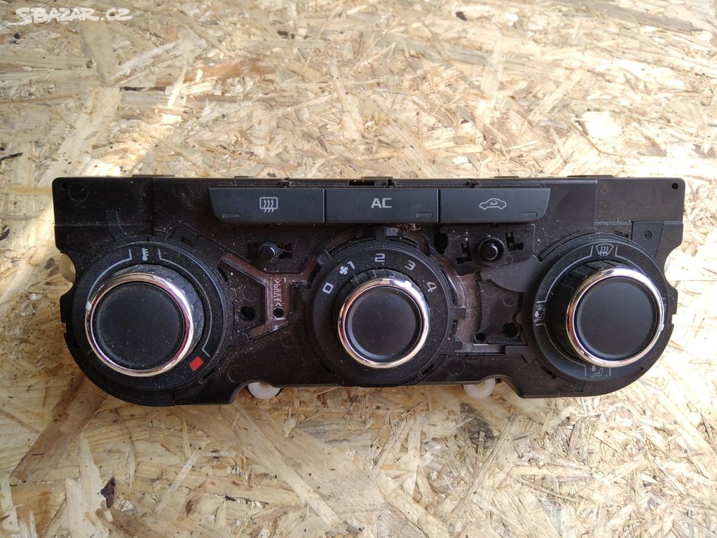 Ovladani panel klimatizace klimatronic 5HB009752