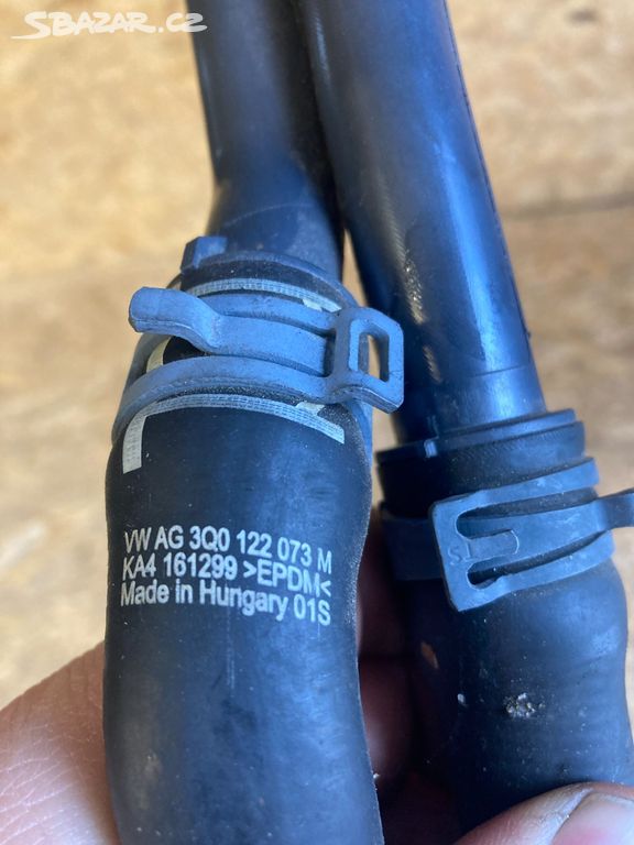 Hadice motoru Škoda