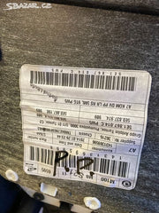 Škoda Octavia III,3 RS výplň dveří