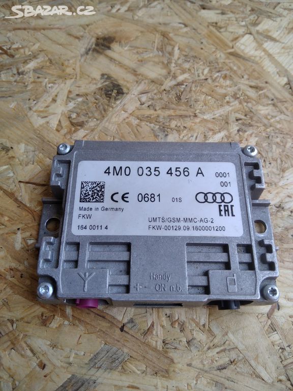 řídící jednotka zesilovače škoda  4M0035456A