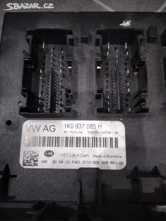1K0937085H BCM jednotka Skoda / VW ,