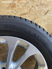 ALU KOLA  5x112 215/60/17 zimní, 6.6mm, TPMS