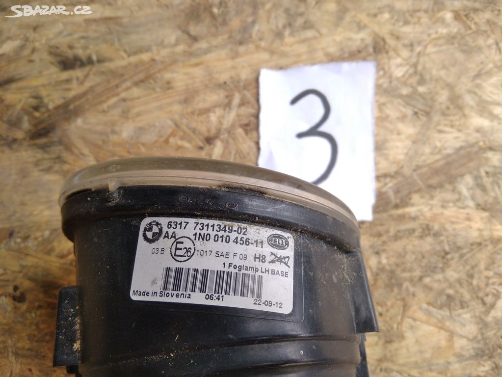 BMW X6 mlhavé světlo 7311349-02