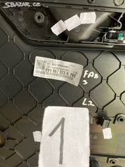 Škoda fabia III levá zadní výplň combi