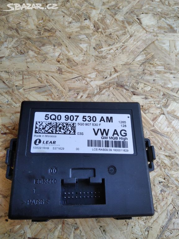 řídící jednotka gateway AUDI Q2 GA 5Q0907530AM