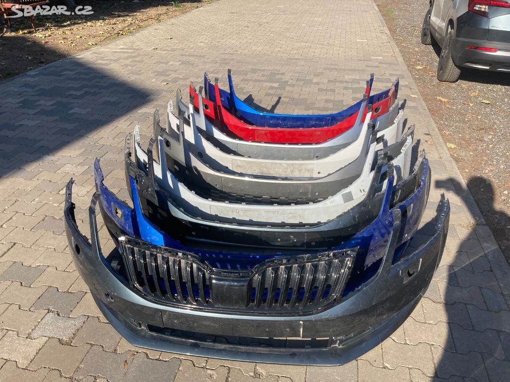 Škoda Octavia III,3 přední nárazník facelift
