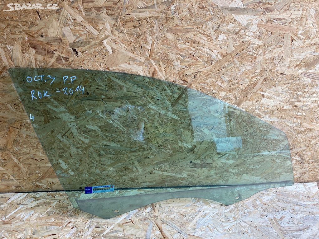 5E0845202A OCTAVIA III Sklo Pravé přední dveře