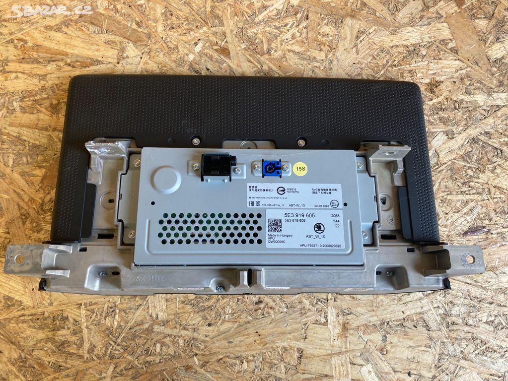 Škoda Octavia 4 IV LCD Display Originál 5E3919605