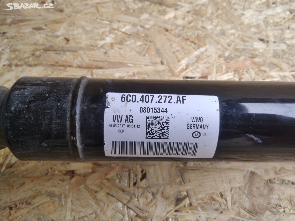 6C0407272AF Poloosa škoda, volkswagen