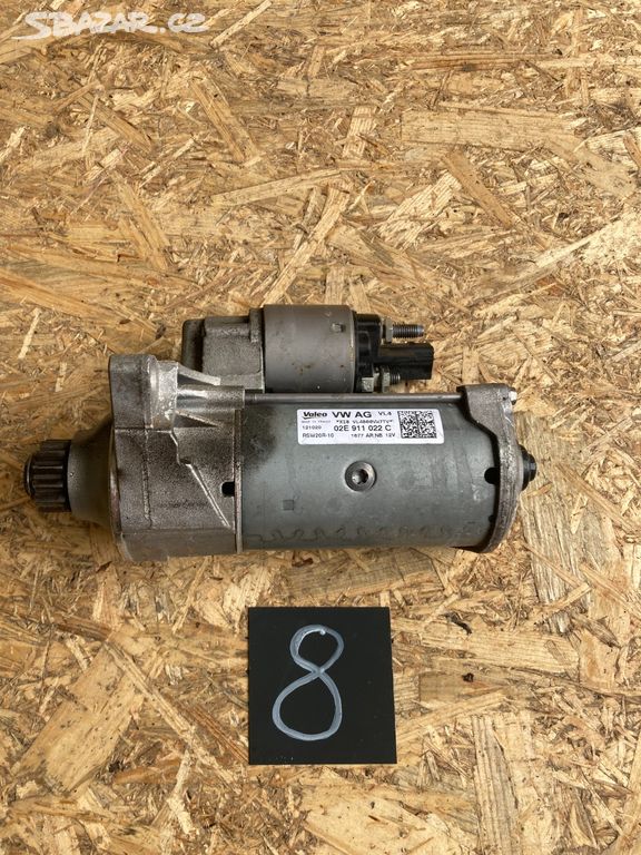 Originál Startér Škoda Octavia III 02E911022C