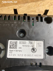 Budíky Škoda octavia III,3 RS benzín 5E0920756